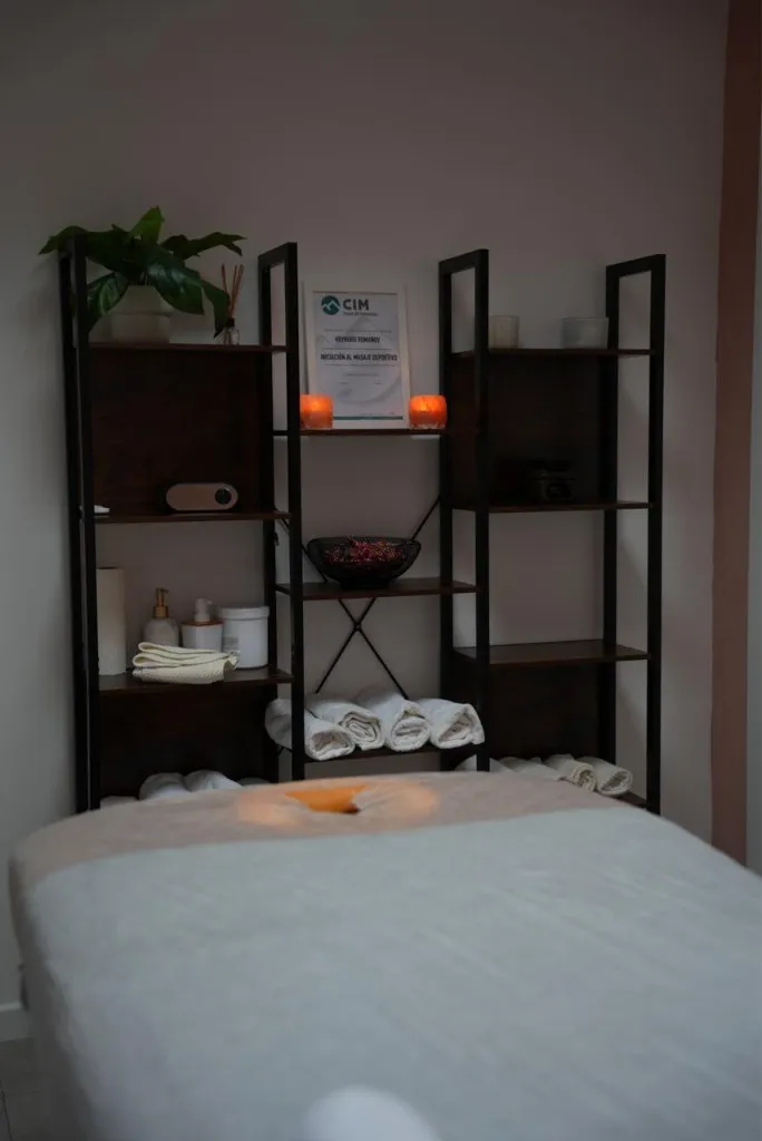 Cabina de masajes de Gregori en Valencia